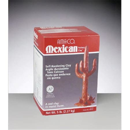 American Art Clay Co American Art Clay Ama48652C Mexican Pottery Clay 5 Lb. AMA48652C